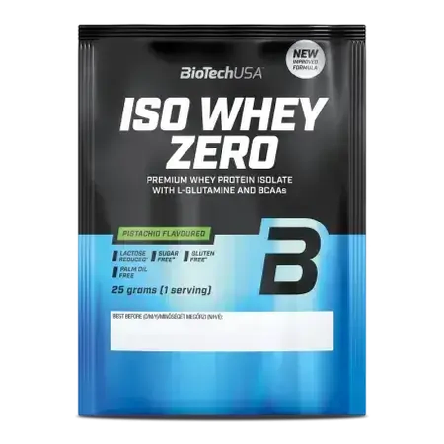 Протеїновий порошок зі смаком фісташки Iso Whey Zer, 25 г, BiotechUSA: ціни та характеристики