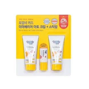 Крем + бальзам-стік для схильної до атопії шкіри Derma Barrier, 2х120 г+18 г, Formal Bee