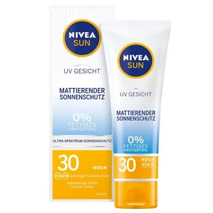 Nivea Sun, Сонцезахисний крем для обличчя, SPF 30, 50 мл