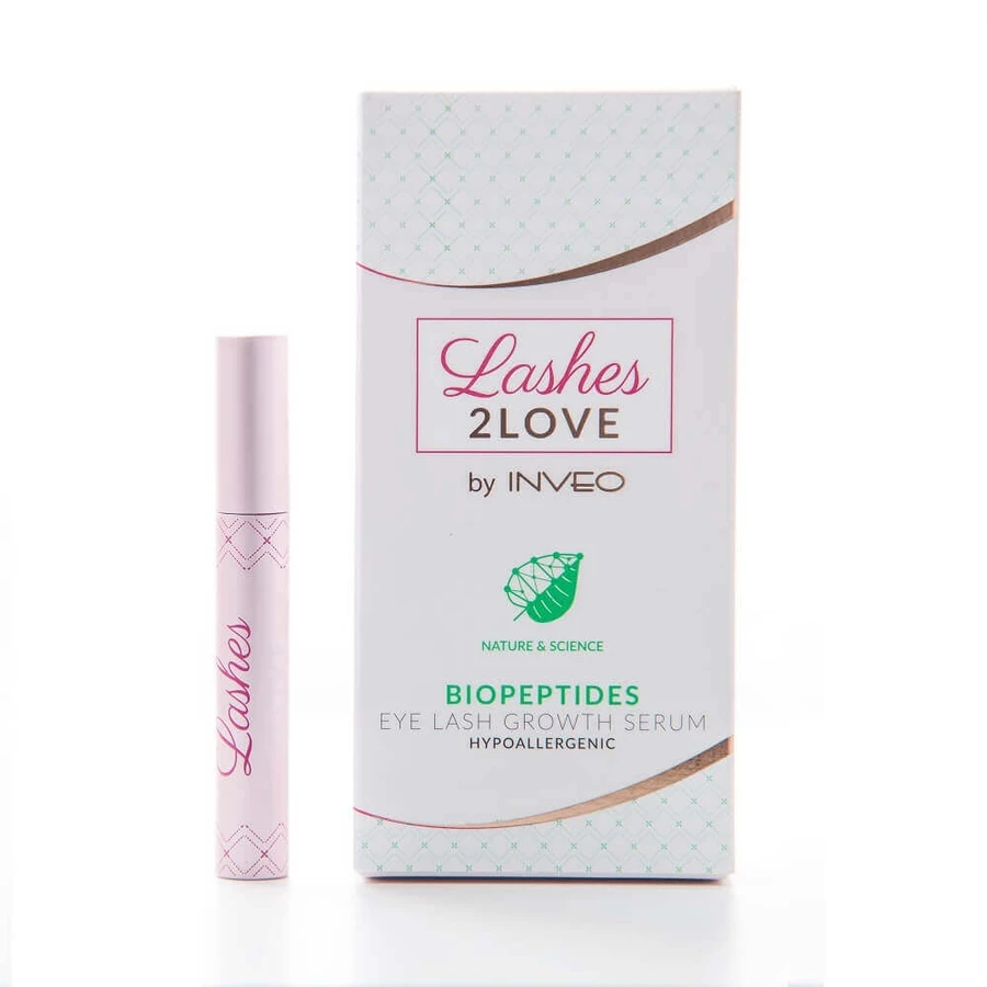 Біопептидна сироватка для вій Inveo Lashes 2 Love, 3,5 мл: ціни та характеристики