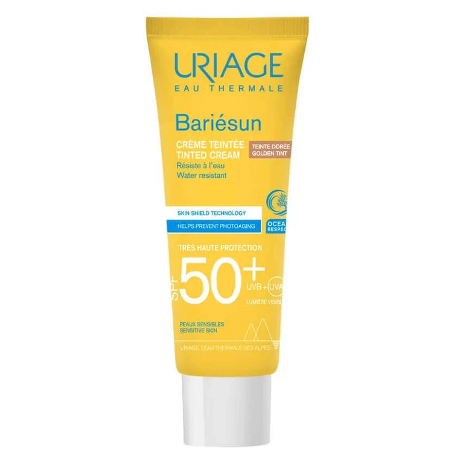 Uriage Bariesun Cremă de protecție solară colorată SPF50+ Gold, 50 мл: цены и характеристики