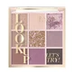 Eveline Cosmetics Look Up Paletă de 9 farduri de ochi Let s Try, 10.8 g