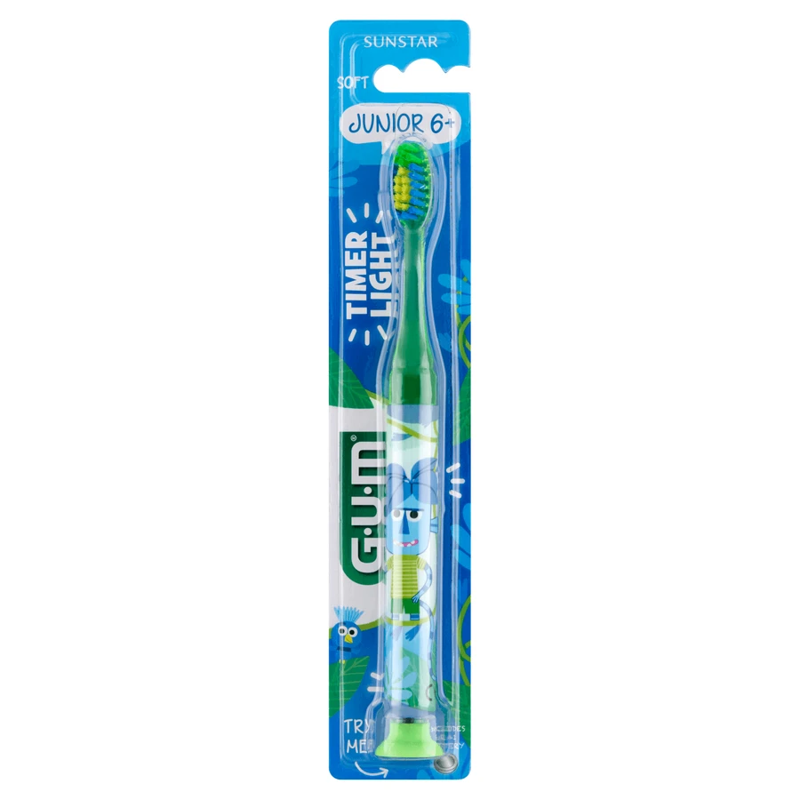 Sunstar GUM Monster Light-Up, зубна щітка для зубів, слюда 903, 1 шт.: ціни та характеристики
