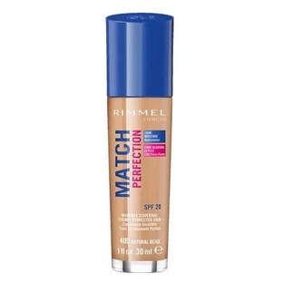 Rimmel Match Perfection Skin Fitting Foundation 400 Natural Beige SPF20, 30 мл
