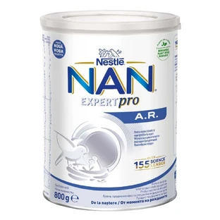 Суха спеціальна молочна суміш Nestle  Nan AR Expert Pro для дітей з народження, 800 г