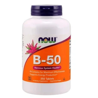 Now Foods, Витамин B-50, 250 компонентов
