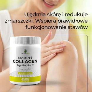 BetterMe Peptide de colagen marin plus C, аромат neutră, 450 г