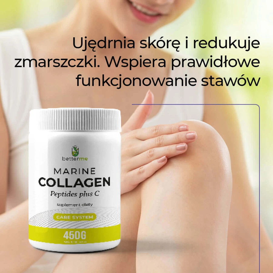 BetterMe Peptide de colagen marin plus C, аромат neutră, 450 г: цены и характеристики