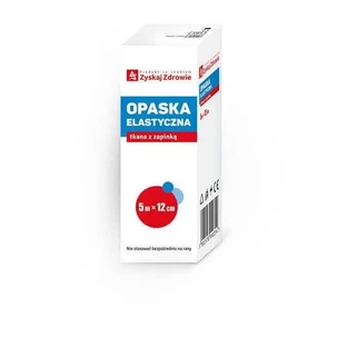 Эластичная лента, плетеная, 5 м x 12 см с запахом, Zyskaj Zdrowie, 1 шт.