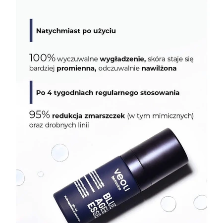 Veoli Botanica Blue Ageless Essence, ser facial anti-îmbătrânire de umplere și fermitate, 30 мл: ціни та характеристики