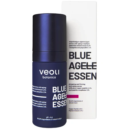 Veoli Botanica Blue Ageless Essence, ser facial anti-îmbătrânire de umplere și fermitate, 30 мл: ціни та характеристики