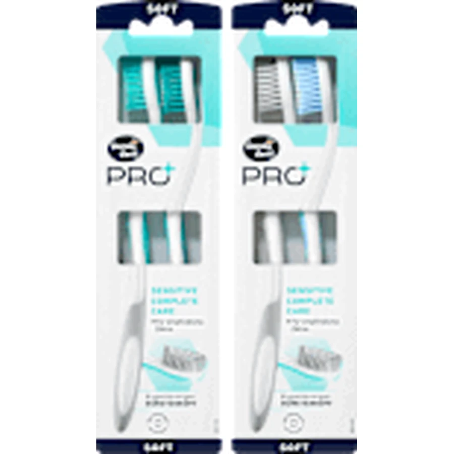 Dontodent PRO+ Зубна щітка Pro+ Sensitive Complete Care, 2 шт.: ціни та характеристики