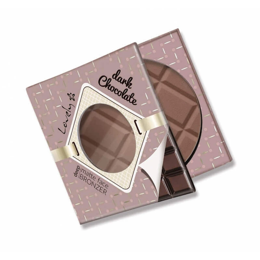 Бронзатор для лица Lovely Dark Chocolate Deep Matte, 9 г: цены и характеристики