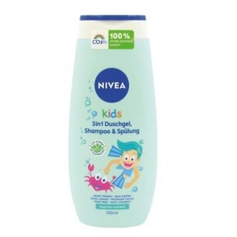 Nivea, Дитячий гель для душу, яблуко, 250 мл: ціни та характеристики