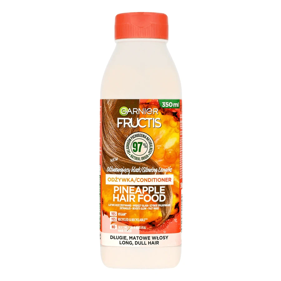 Garnier Fructis Ананасовое питание для волос Кондиционер для длинных и тусклых волос, 350 мл: цены и характеристики