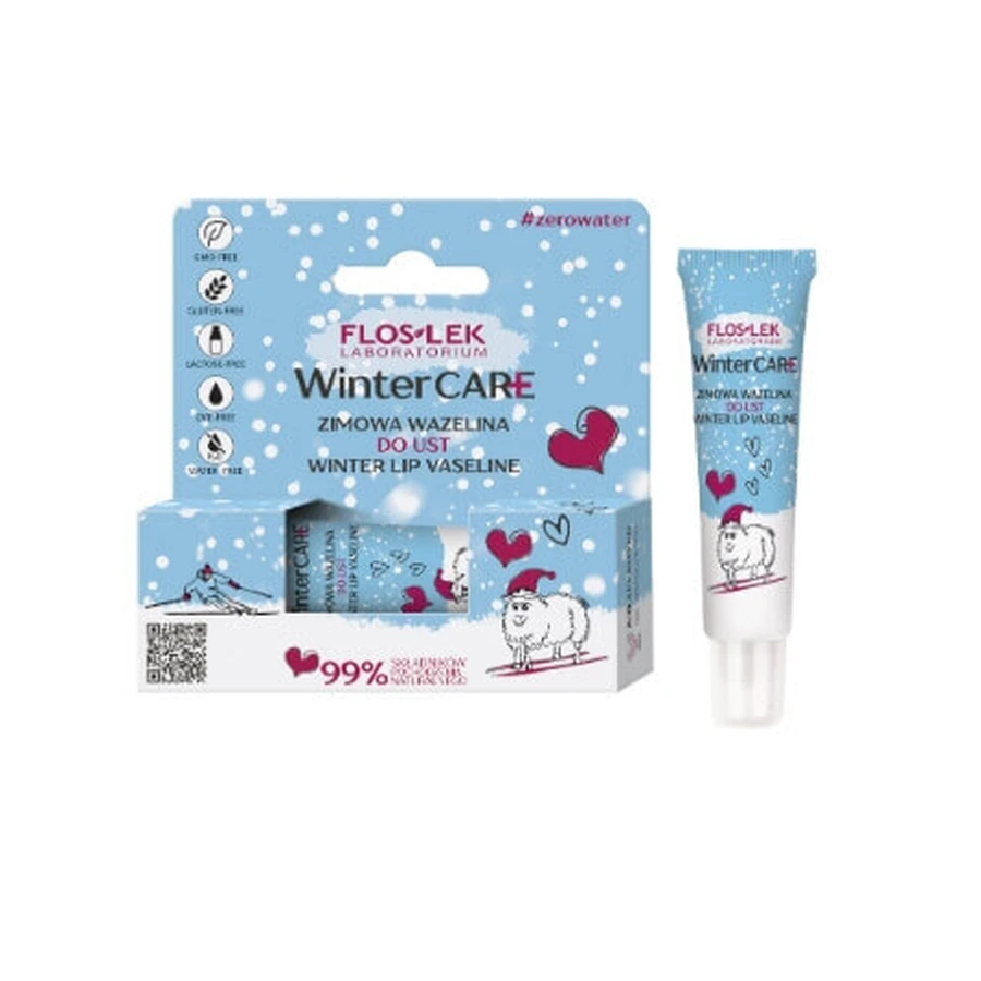 Flos-Lek Зимний уход Зимний вазелин для губ, 10 г: цены и характеристики
