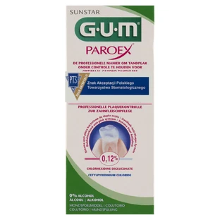 Paroex Sunstar Gum, антисептична гумка 0,12% CHX 1784, 300 мл
