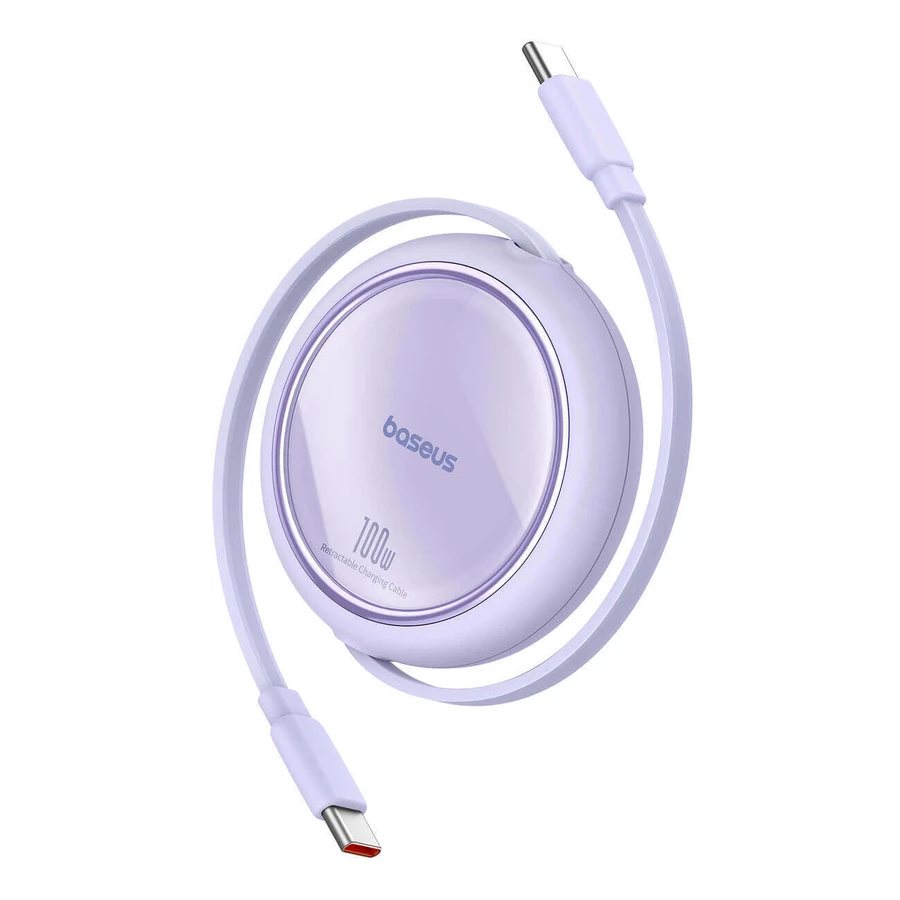 Baseus Free2Draw Mini USB-C - USB-C 100W cablu prelungitor 1m - фіолетовий: ціни та характеристики