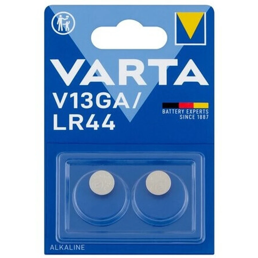 Varta, щелочная специализированная батарейка V13GA/LR44, 2 штуки: цены и характеристики