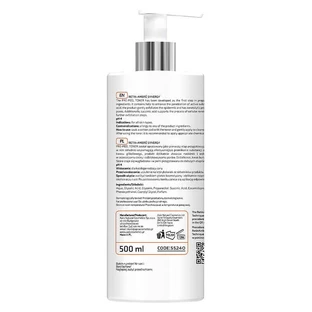 Apis Professional Retin Ambre Synergy, тонизирующее средство для отшелушивания, 500 мл