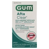 Спрей для полости рта Sunstar GUM Afta Clear Spray 2420 при афтозных язвах, 15 мл