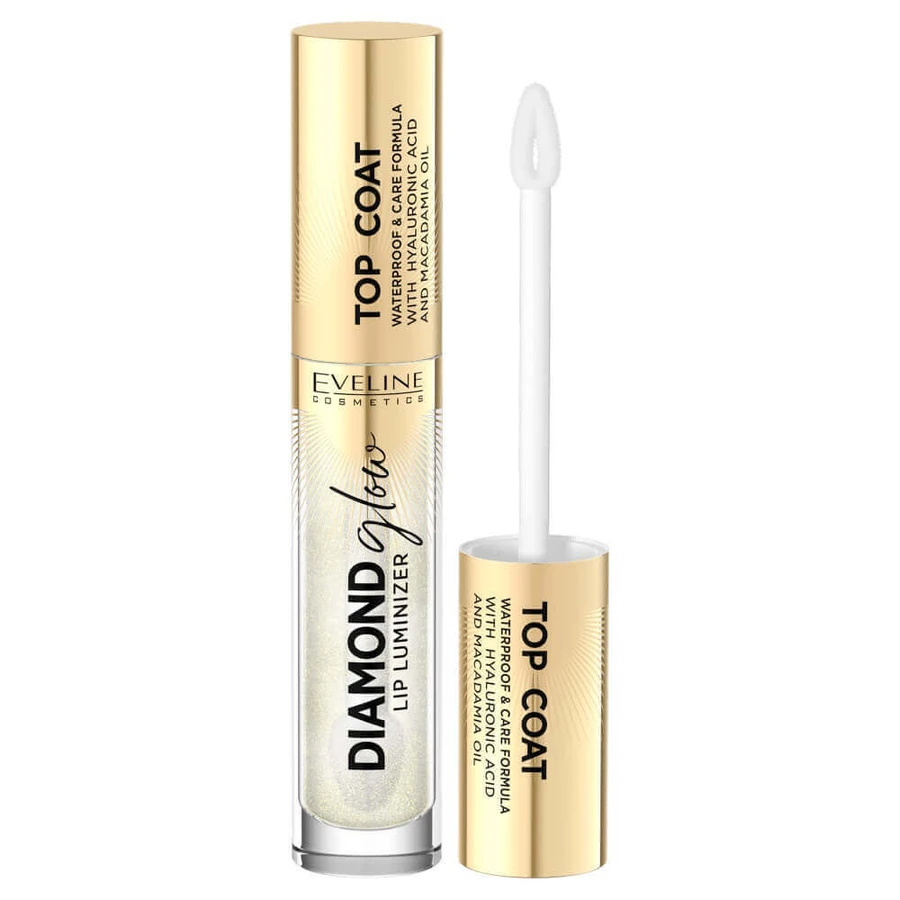 Eveline Cosmetics luciu de buze cu acid hyaluronic 12 cu praf auriu, 4,5 ml: цены и характеристики
