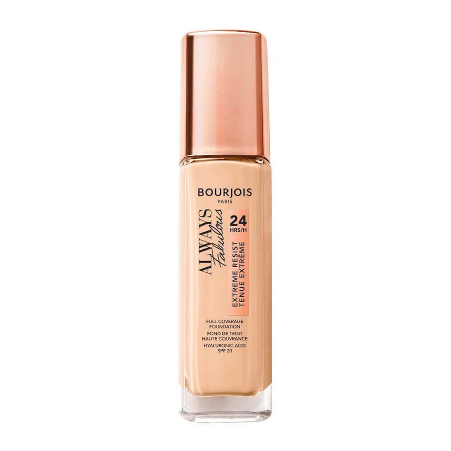 Bourjois Always Fabulous SPF20 Fond de ten acoperitor 120 Light Ivory, 30 мл.: цены и характеристики