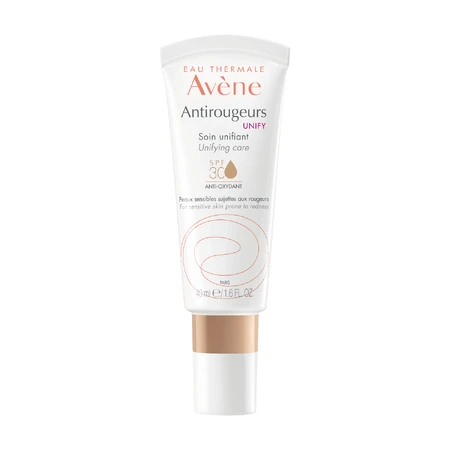 Avene Antirougeurs Unify, цветной выравнивающий уход, чувствительная и склонная к покраснениям кожа, SPF 30, 40 мл: цены и характеристики
