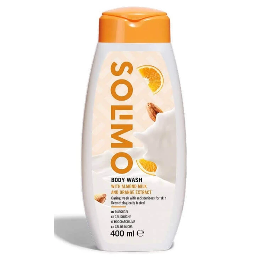 Solimo, el shower, миндальное молоко и гранат, 400 мл: цены и характеристики