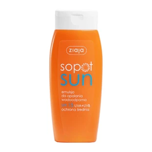 Ziaja Sopot Sun, солнцезащитная эмульсия SPF15, 150 мл
