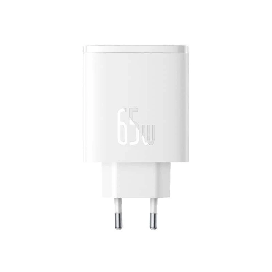 Încărcător GaN Baseus Cube Pro 65W 2x USB-C USB-A - alb: цены и характеристики