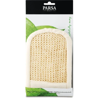 Рукавиця для ванни з бавовни та сизалю Parsa Beauty, 1 шт.