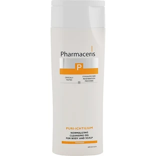 Puri-ichtilium гель для мытья кожи головы и тела "pharmaceris" 1462 225 мл, при псориазе