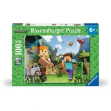 Пазл Minecraft, 6 лет+, 100 деталей, Ravensburger