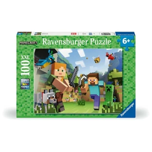 Пазл Minecraft, 6 років+, 100 деталей, Ravensburger