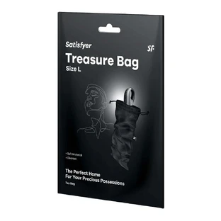 Satisfyer Treasure Bag Gadget Sac de depozitare L Negru