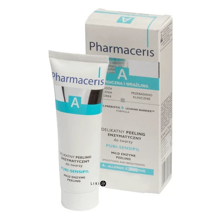 Пилинг для лица нежный энзимный Pharmaceris Puri-sensipil 50 мл: цены и характеристики