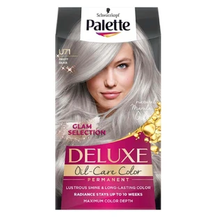 Палитра Deluxe Oil-Care Color Цвет с микрожемчугом U71 Mrone Silver