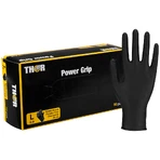 Thor Power Grip, mănuși din nitril, nesterile, fără pudră, negre, mărimea L, 50 bucăți: ціни та характеристики