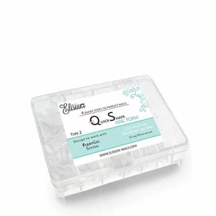 Форми для нігтів Elisium Quick Shape, 120 штук