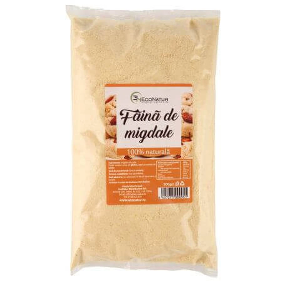 Мигдальне борошно, 500 г, Econatur: ціни та характеристики