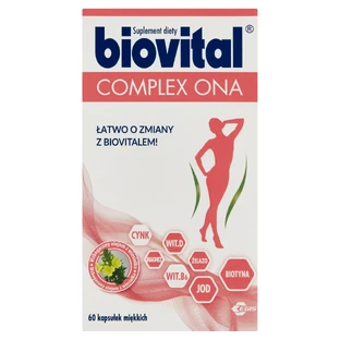Комплекс Biovital Complex Ona, 60 капсул