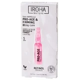 Iroha Nature Антивікові та підтягуючі ампули для обличчя з ретинолом, 5х1,5 мл