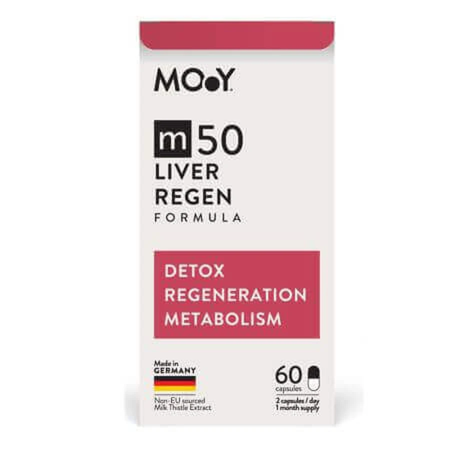 LiverRegen Formula m50, 60 капсул, Молекулы молодости: цены и характеристики