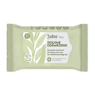 Luba Med Zioowe Odwieenie натуральные салфетки для интимной гигиены, 20 шт.