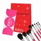 Набір ручок для машинки Ibra Candy Cane + палітра для контуру для обличчя