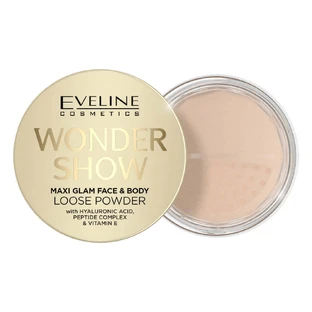 Eveline Cosmetics Wonder Show Pudră liberă iluminatoare pentru față și corp, 6 g