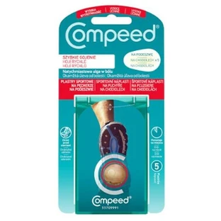 Compeed Plasturi pentru bășici pe talpa de sport, 5 bucăți