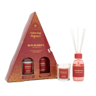 La Casa de los Aromas Сяюча елегантність Набір парфумів Red Fruit 95 мл + lumânare parfumată Red Fruit 120 г