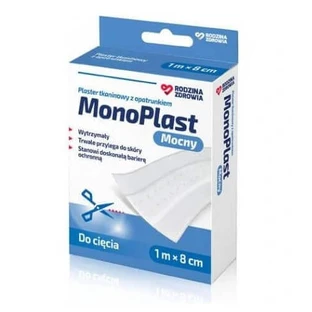 Пластир MonoPlast Strong на тканинній основі, 1м х 8 см